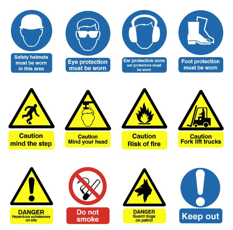 safety signage